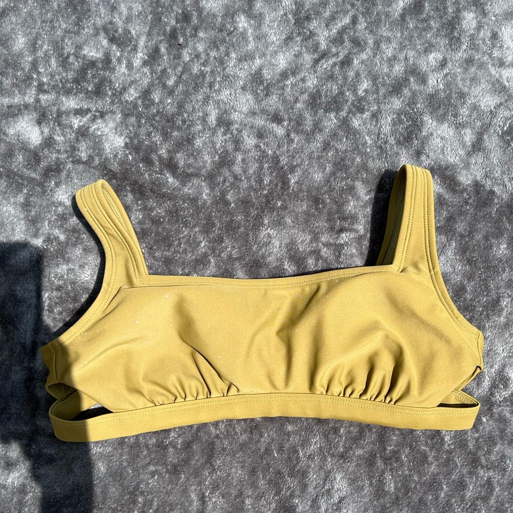 Sage green bikini top